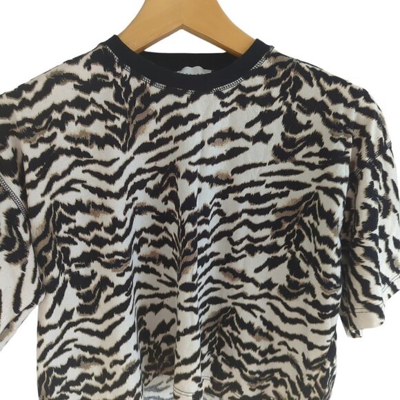 Topshop Tiger Print T-Shirt - Picture 6 of 7
